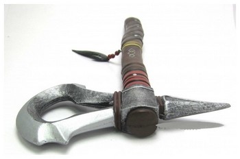 Assassin's creed 3 Connor Tomahawk réplique en latex 50cm