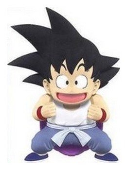 Figurine Dragon Ball Sofubi Vinyl Son Goku et Krilin