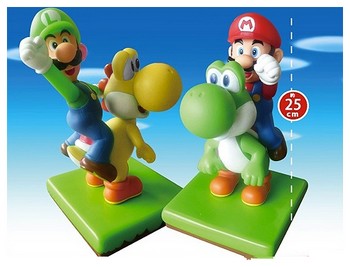 Pack 2 Figurine New Super Mario Bros Wii Mario et Luigi