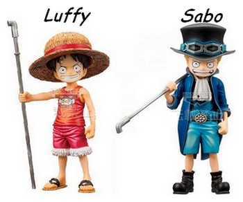 Figurine One Piece Grandline Children vol 1 Luffy & Sabo