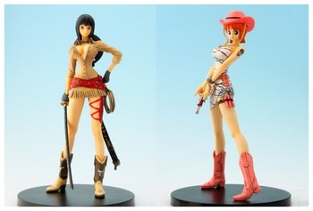 Figurine One Piece Dx Girls Snap Collection serie 3 Nami et Nico Robin