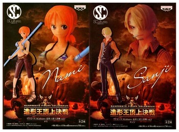 Pack figurines One Piece Scultures Vol 1 Sanji et Nami