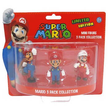 Pack de 3 Minis figurines Mario