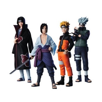 Pack 4 Figurines Naruto Ultimate Ninja