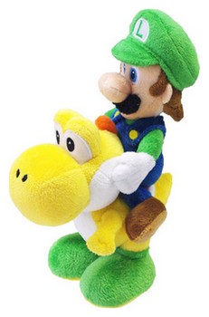 Peluche Luigi & Yoshi 22cm