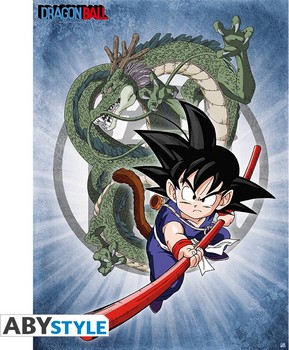 Poster Dragon Ball Goku & Shenron (52x38)