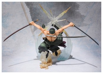 Figurine One Piece Figuarts Zero Roronoa Zoro battle version Rengoku Onigiri