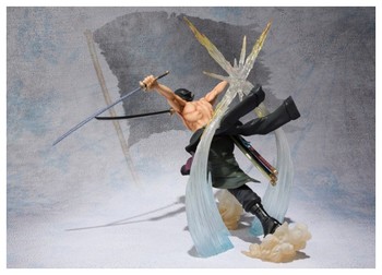 Figurine One Piece Figuarts Zero Roronoa Zoro battle version Rengoku Onigiri