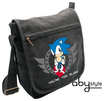 Sac Besace sonic "Too Slow" Petit Format