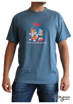 T-shirt Sonic "C'est plus fort que toi"