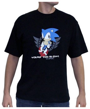 T-shirt Sonic Too Slow
