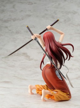 Statuette d'Erza Scarlett Version Armure Hakama