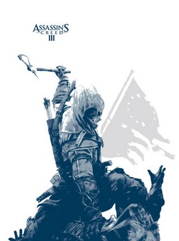 T-shirt assassin's creed III connor à genoux