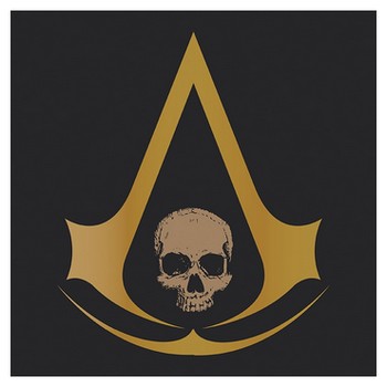 T-shirt assassin's creed IV Black Flag "Crest or"